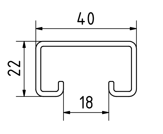 HYXAL Ankerschiene Aluminium A8 ungelocht_2