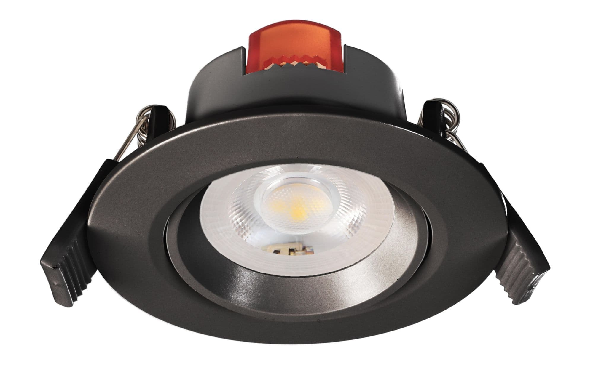 Einbaustrahler, SMD-68-230V-DIM-4000K-Rund-Schwarz, 220-240 V/AC, 50 / 60 Hz, IP