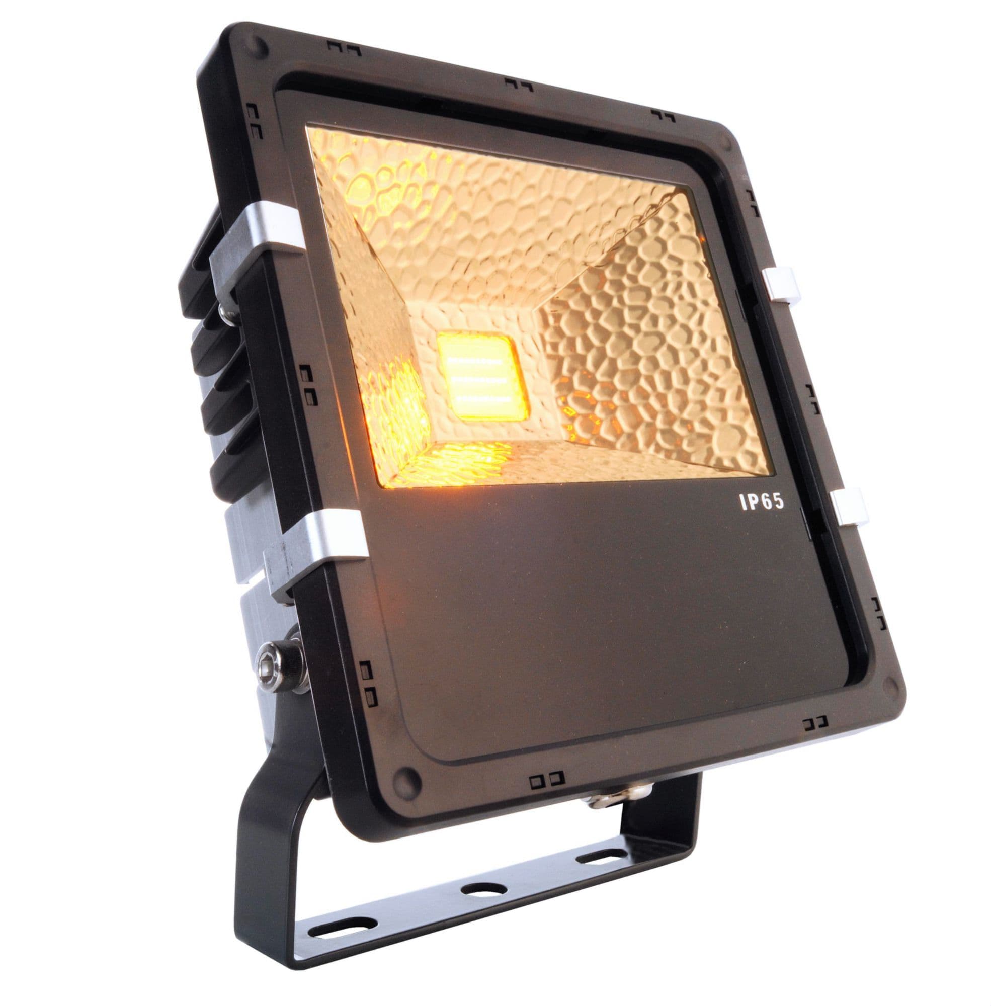 Fluter, Flood COB Amber, 30 W, 1700 K, Anthrazit, 110-240 V/AC, 50 / 60 Hz, IP 6