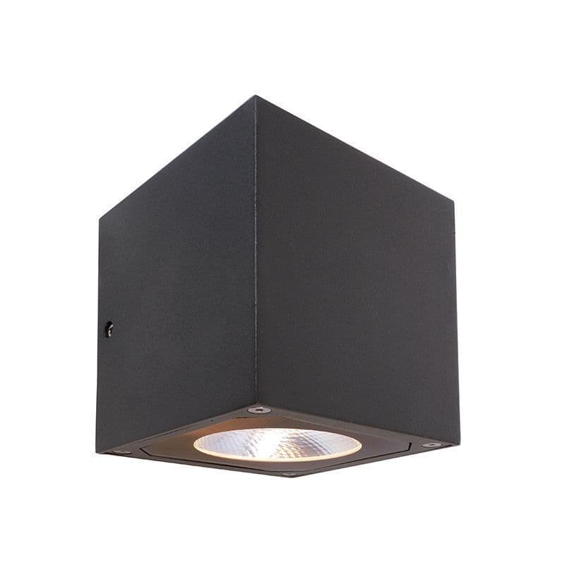Wandaufbauleuchte, Cubodo II Double, 16 W, 3000 K, Grau, 220-240 V/AC, 50 / 60 H