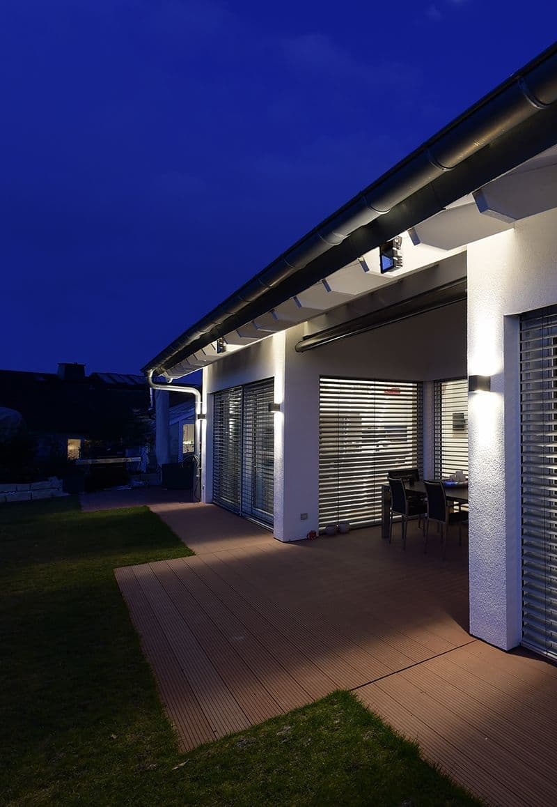 Wandaufbauleuchte, Cubodo II Double, 16 W, 3000 K, Grau, 220-240 V/AC, 50 / 60 H_5