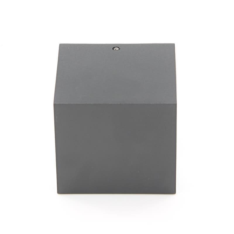 Wandaufbauleuchte, Cubodo II Double, 16 W, 3000 K, Grau, 220-240 V/AC, 50 / 60 H_2