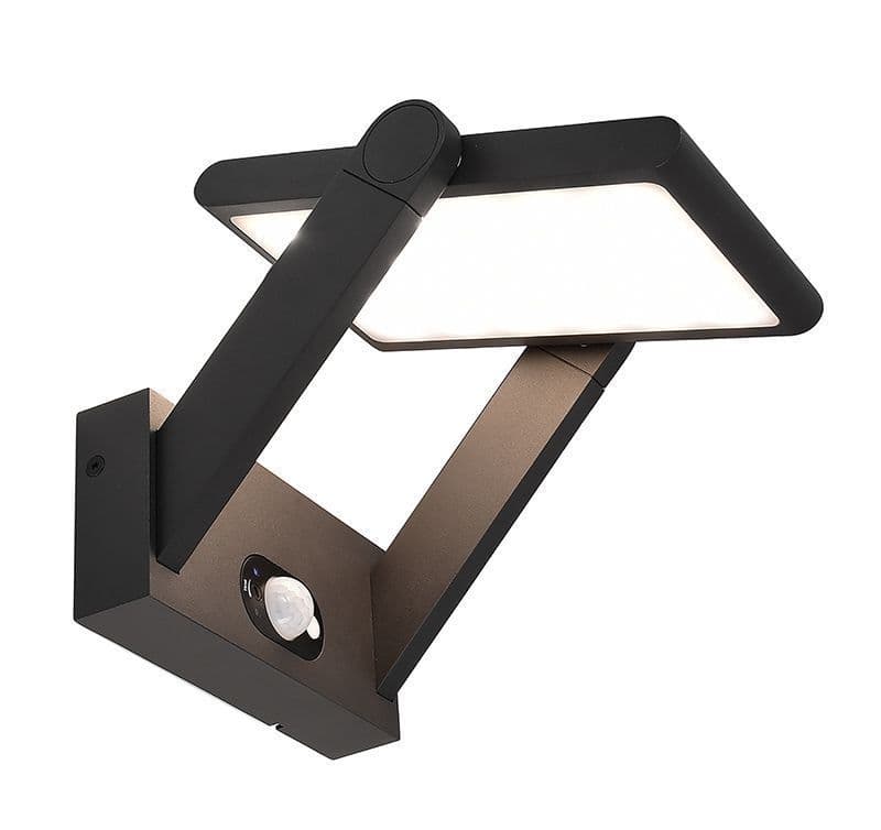 Solaraufbauleuchte, Solar Premium I Motion, 1,6 W, 3200 K, Grau, Spannungskonsta