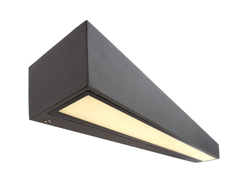 Wandaufbauleuchte, Linear II Double 500 mm, 20 W, 3000 K, Grau, 220-240 V/AC, 50