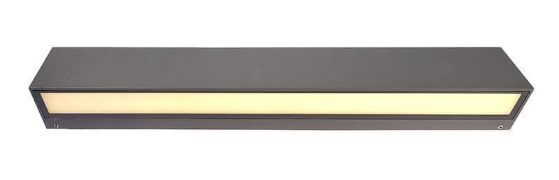 Wandaufbauleuchte, Linear II Double 500 mm, 20 W, 3000 K, Grau, 220-240 V/AC, 50_2