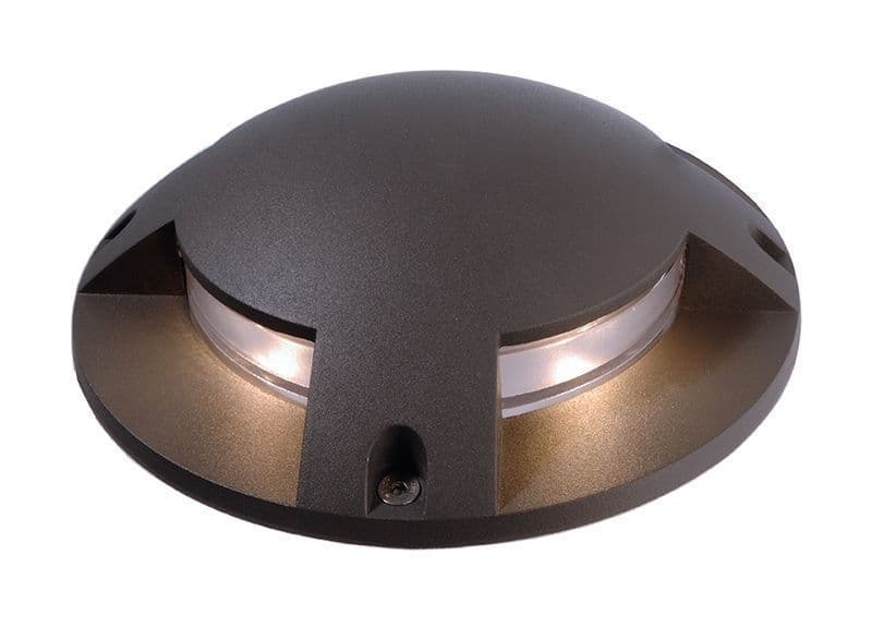 Bodenaufbauleuchte, Helios IV, 5,5 W, 3000 K, Grau, 220-240 V/AC, 50 / 60 Hz, IP