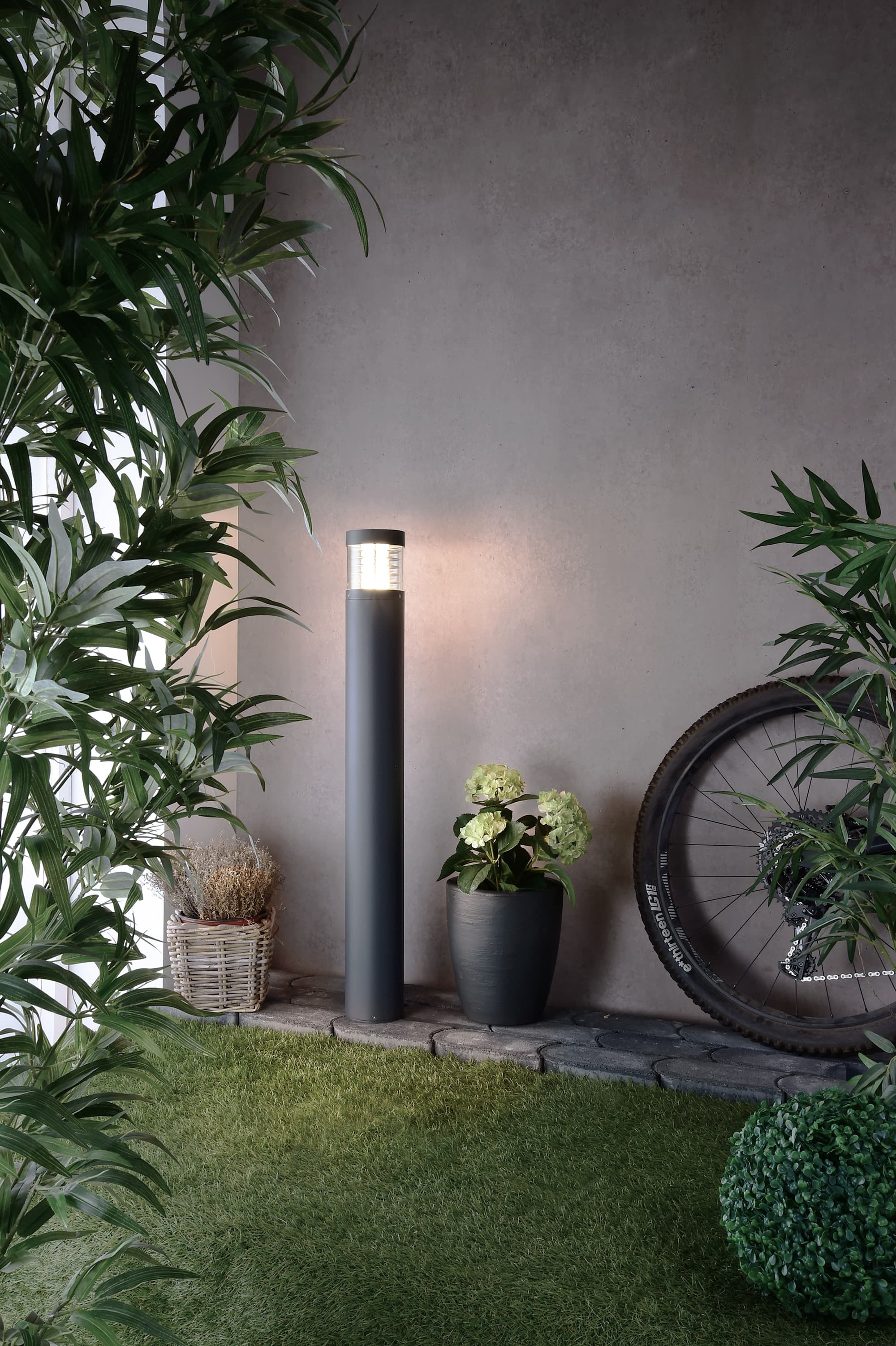 Pollerleuchte, Ortis 1000 mm, 16 W, 3000 K, Grau, 220-240 V/AC, 50 / 60 Hz, IP 5_4