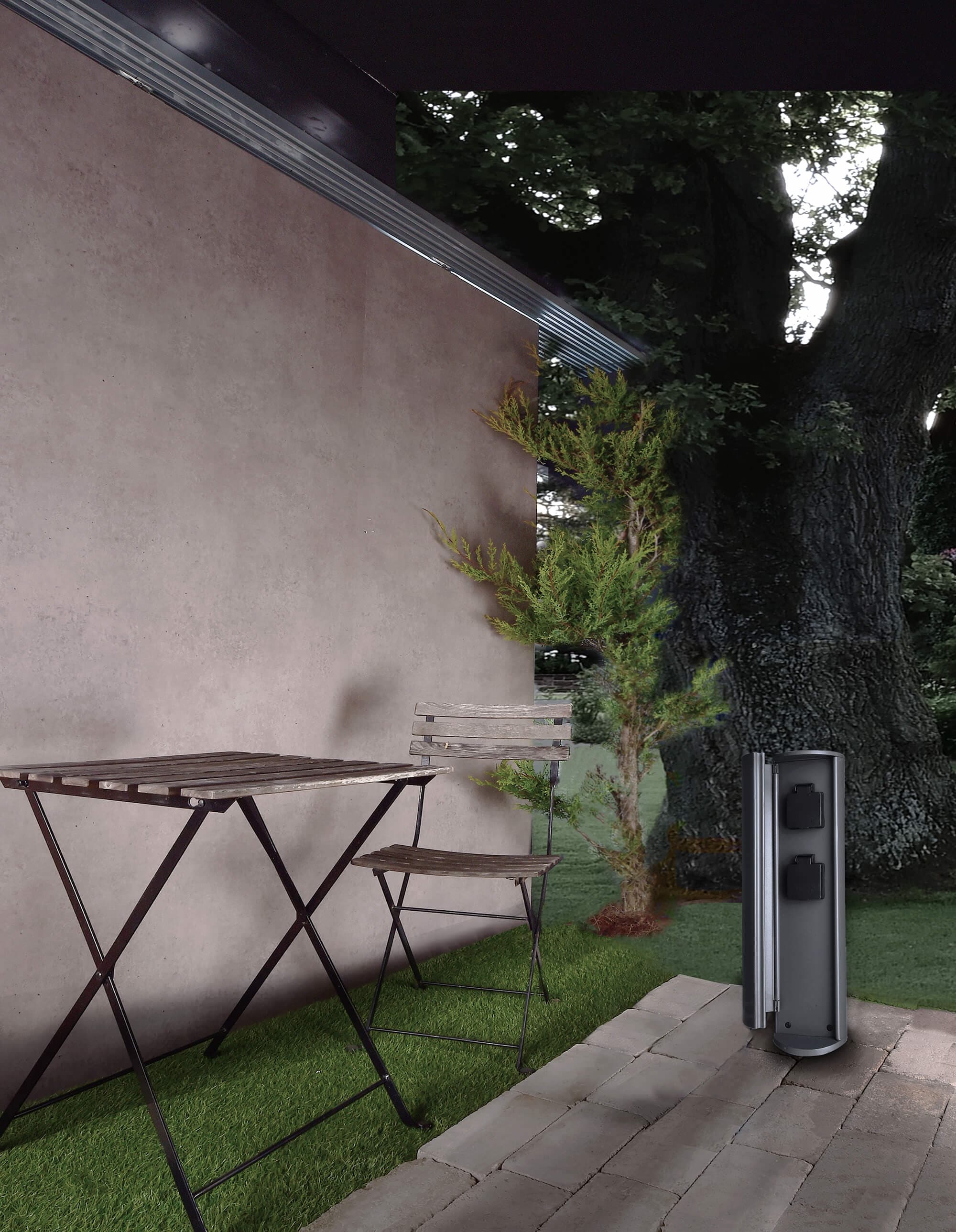 Energieverteiler, Arawan 400 mm, 3680 W, Grau, 220-240 V/AC, 50 / 60 Hz, Bemessu_5