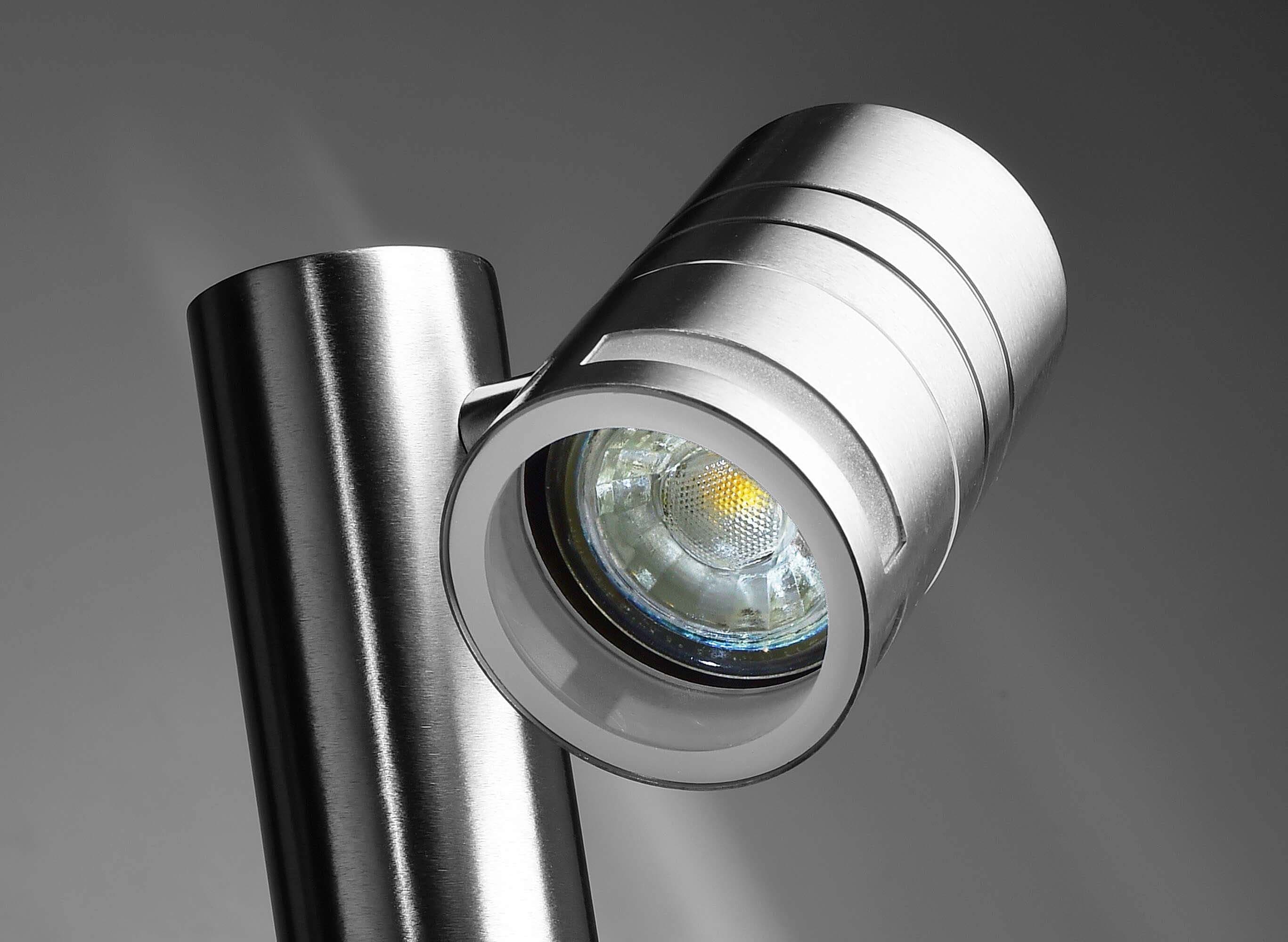 Pollerleuchte, Zilly II 500 mm, 1x max. 10 W GU10, Silber, 220-240 V/AC, 50 / 60_6