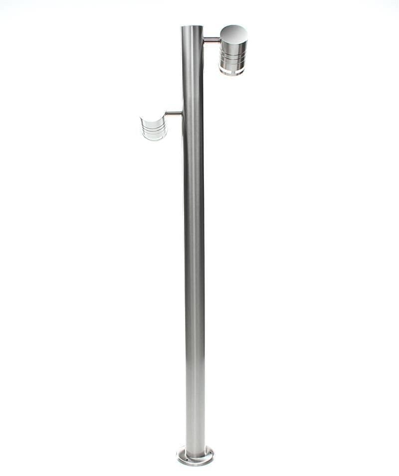 Pollerleuchte, Zilly II 1000 mm, 2x max. 10 W GU10, Silber, 220-240 V/AC, 50 / 6_1