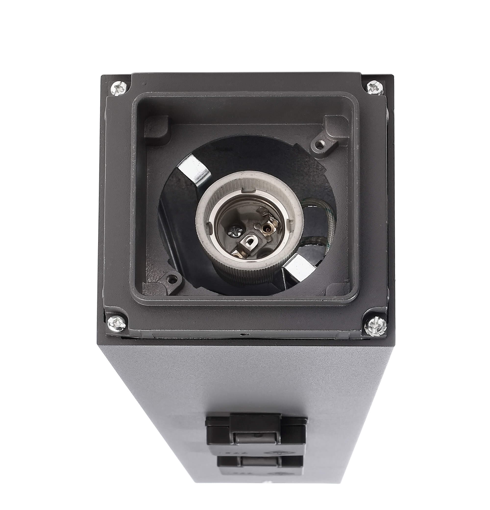 Energieverteiler, Facado Socket 1000 mm, 1x max. 20 W E27, Grau, 220-240 V/AC, 5_2