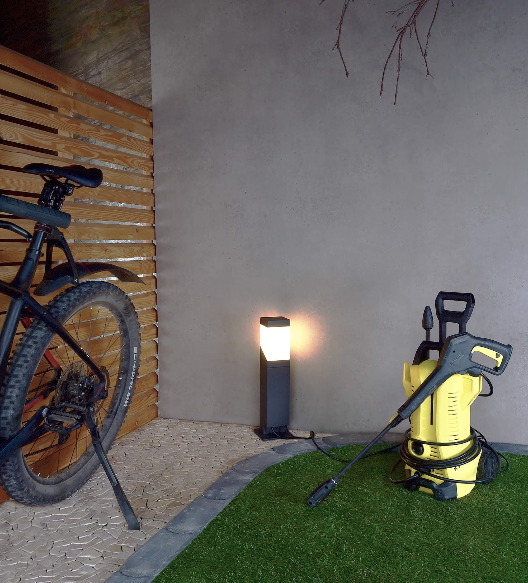 Energieverteiler, Puka Mana 620 mm, 3680 W, 1x max. 13 W E27, Grau, 220-240 V/AC_5