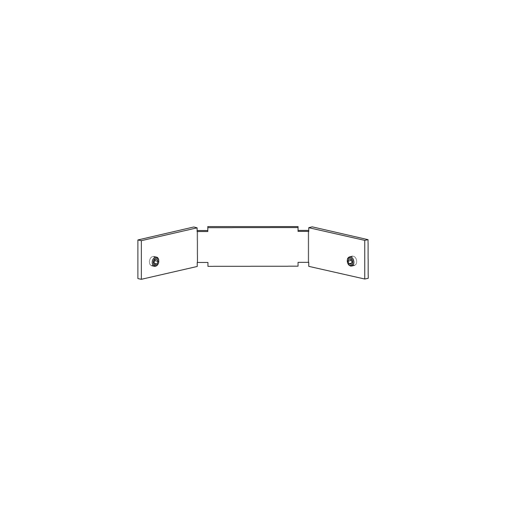 HYXAL Winkelverbinder 90° Aluminium KJ 245