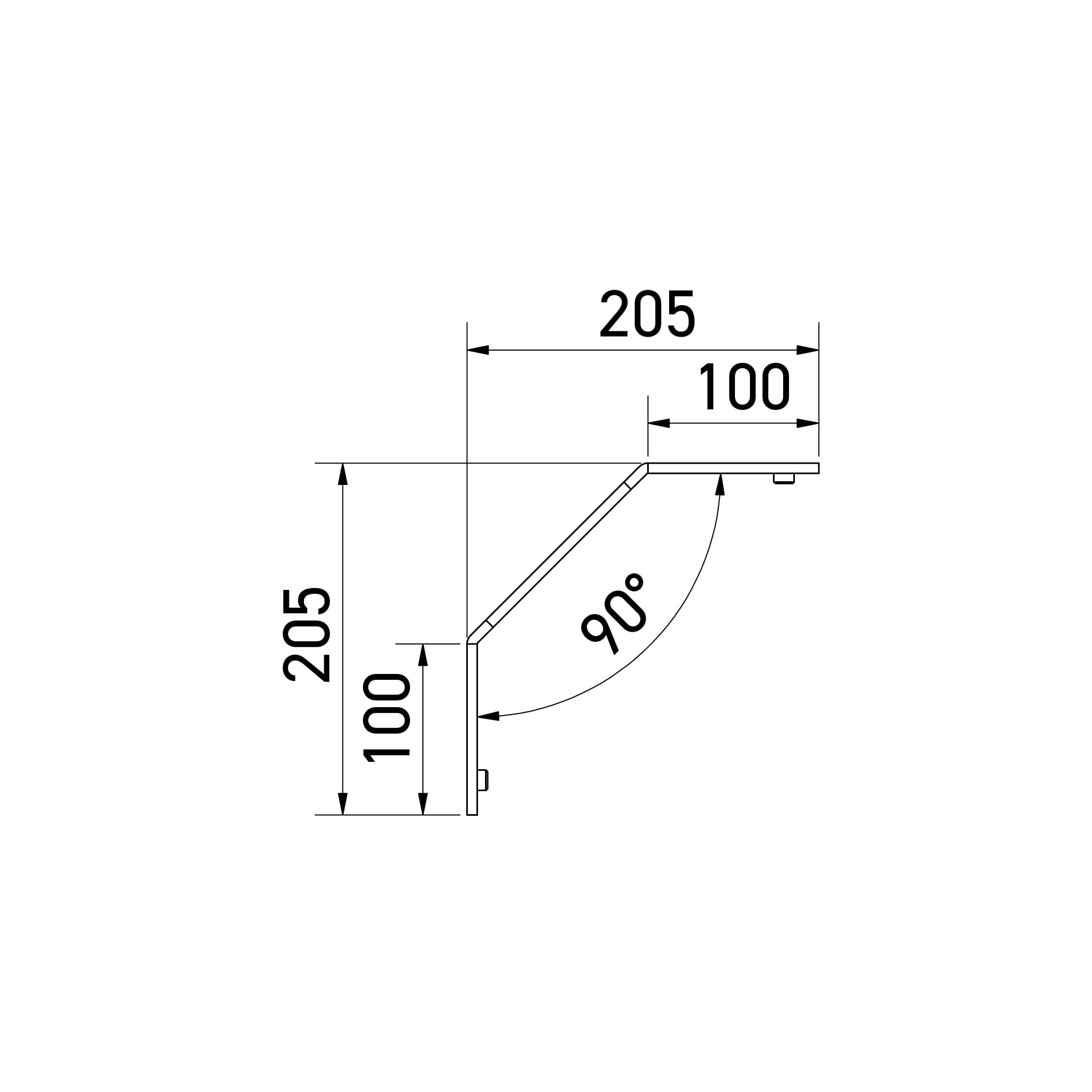 HYXAL Winkelverbinder 90° Aluminium KJ 245_1